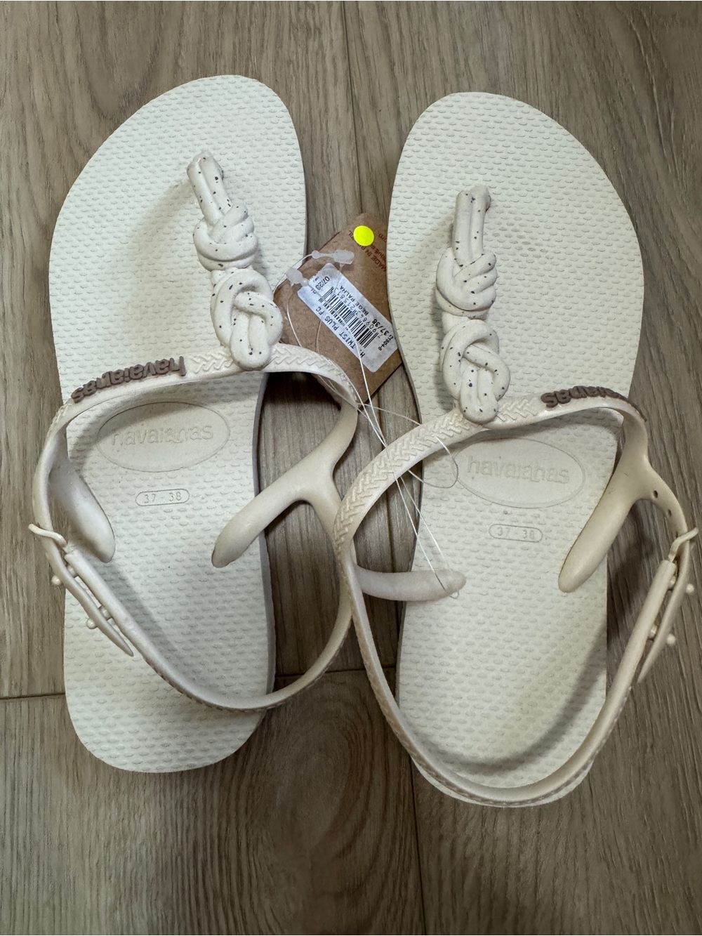 NWT Havaianas Twist Plus Women's Sandals 37/38 US 7/8 - Picture 5 of 8